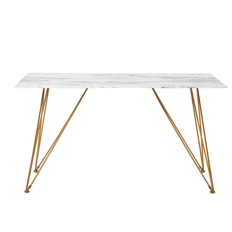 Migrati Metal Base Dining Table