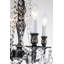 Lustre lanterne de foyer moderne en cristal 4 lumières Alena-1929216732