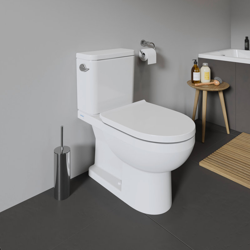 Duravit No.1 Single Flush Left Lever Toilet Tank