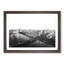 London City Skyline in Abstract - Picture Frame Graphic Art Print-55761265-55761266