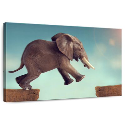 Elephant Leap Of Faith