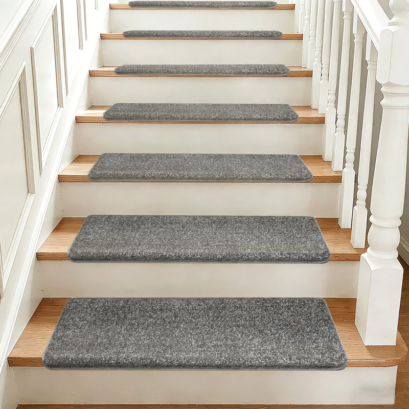 Ensemble de 14 marches d'escalier Monterey, Gris, 16