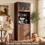 Armoire de rangement pour micro-ondes 2 pièces-913276909
