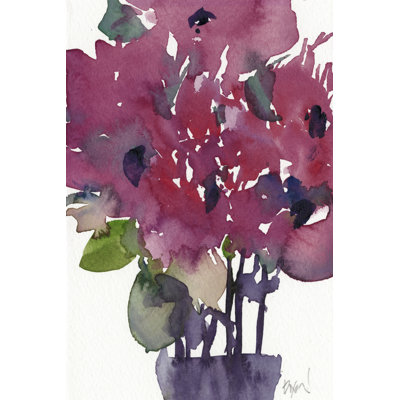 Floral Between II by Samuel Dixon - Wrapped Canvas Painting