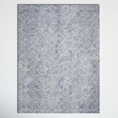 Geometric Hand Woven Area Rug