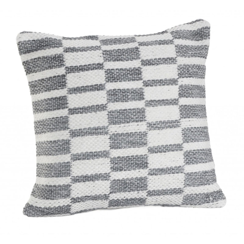 Cotton Reversible Throw Pillow