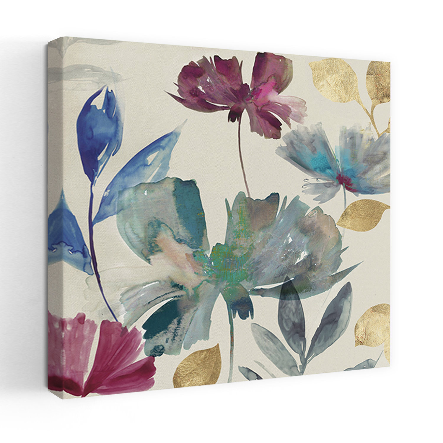Red Barrel Studio® Cascade I Abstract Delicate Elegant Nature Flower ...