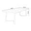 Bureau rectangulaire en bois massif Burlywood-116066075