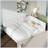 Modern Upholstered Platform bed with USB Ports-484649917-484649918