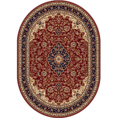 Tapis oriental rouge Clarence