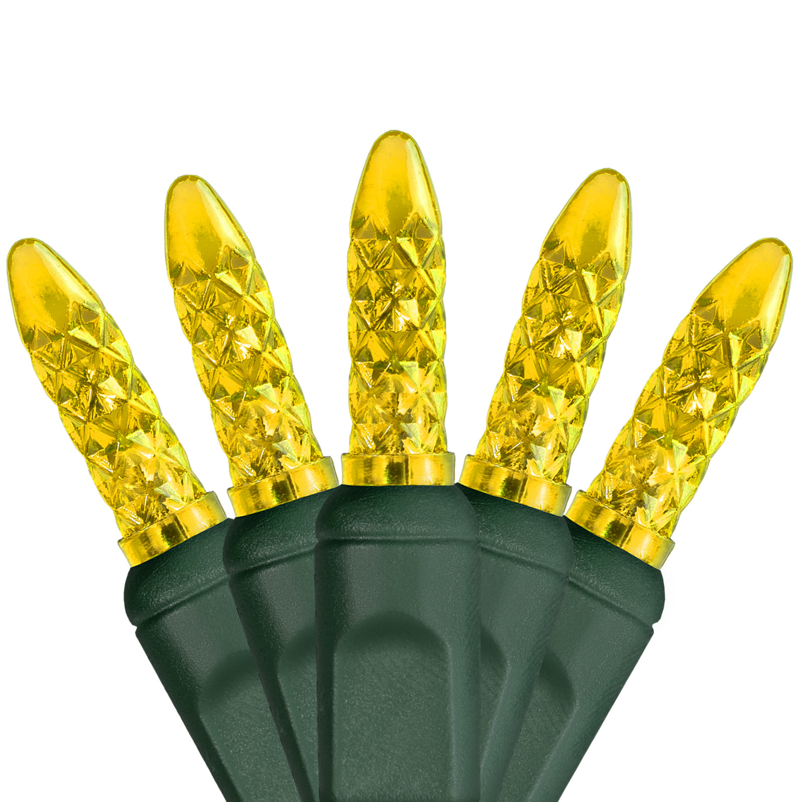 24' 70-Light LED Christmas String Lights, Gold
