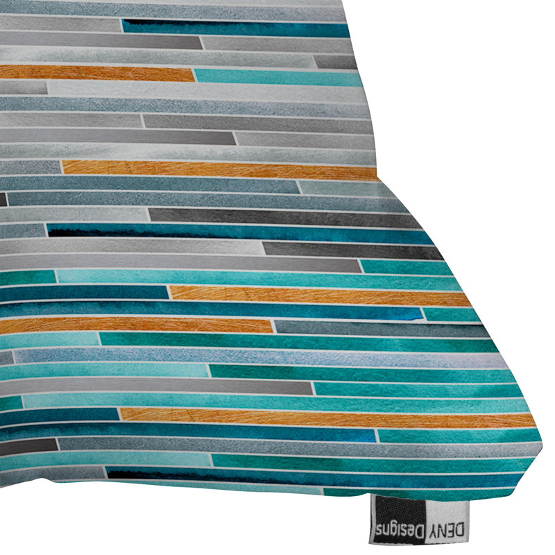 Housse et insert de coussin extérieur d'extérieur, 16 po x 16 po