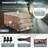Class Cover, Oxford Fabric Heavy Duty Windproof Waterproof Anti-UV,with Gutter Covers-120204099
