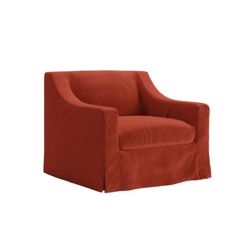 Chaise Evergreen, Amber Recycled Velvet