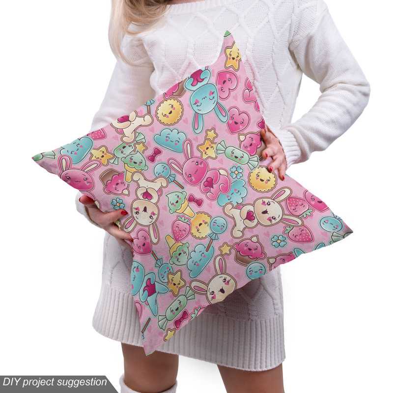 Tissu de bébé, l 58 po x L 180 po
