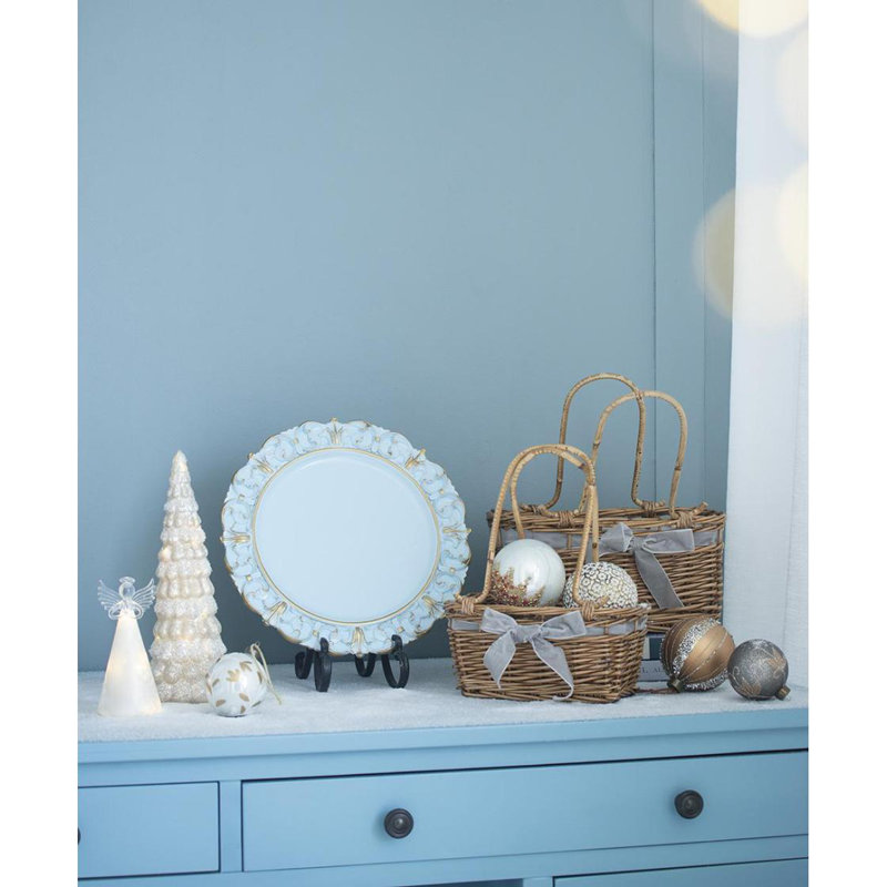 D3,9 po, boules de Noël décoratives, boules de Noël suspendues en verre pour décorations de fêtes, lot de 6
