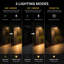 Satin Black Solar Powered Pathway Light