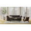 Karina Hand Knotted Wool Ikat Area Rug in Beige/Dash Gray-214146012