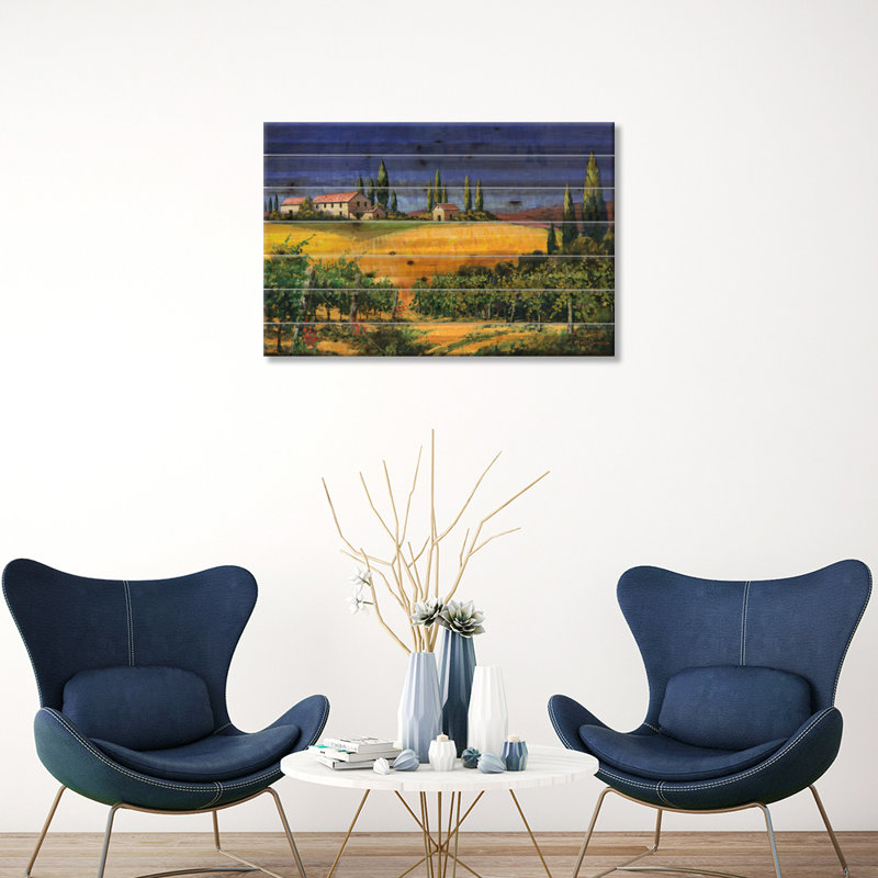 Soirée toscane, L 40 po x H 26 po