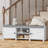 10 Pair Shoe Storage Bench With Soft Cushion