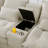 130"  U-Shaped Sofa With Console,Cupholders,6-Seat Upholstered Primary Living Space Furniture,Sleeper Couch Set With Chaise-459855188