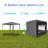10'X10' Party Tent Outdoor Heavy Duty Gazebo Wedding Canopy + 4 Removable Walls-110874436