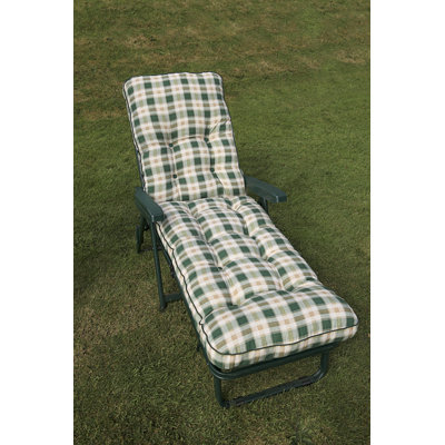 Keyser 95cm Long Reclining Single Chaise with Cushions