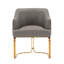 Chaise d'appoint de salle à manger rembourrée Raya-91028782