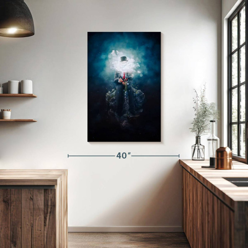 Kelan Man's Patience, 39" H x 26" W