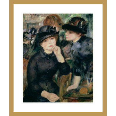 Girls by Pierre-Auguste Renoir -Framed Giclee Print