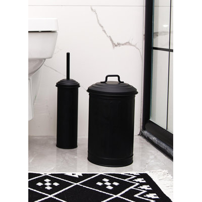 Ami Steel Manual Lift Waste Bin - 5L