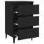 Pythagoras 40cm W Particle Board / Chipboard Bedside Table-1630772981
