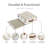 DECOMOMO Foldable Bed Sheet Organizers and Storage-105889939