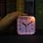 Small Battery Operated Analogue Travel Alarm Clock Silent No Ticking Lighted On Demand And Snooze Beep Sounds Gentle Wake Ascending Alarm, Easy Set (White)