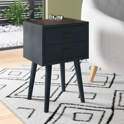 Table de chevet 2 tiroirs Basharat