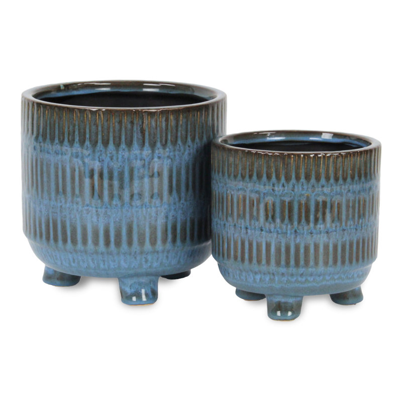 Pot de fleurs en céramique Murina, 5,5 po x 5,5 po x 5,5 po