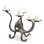 Octopus Pillar Candleholder