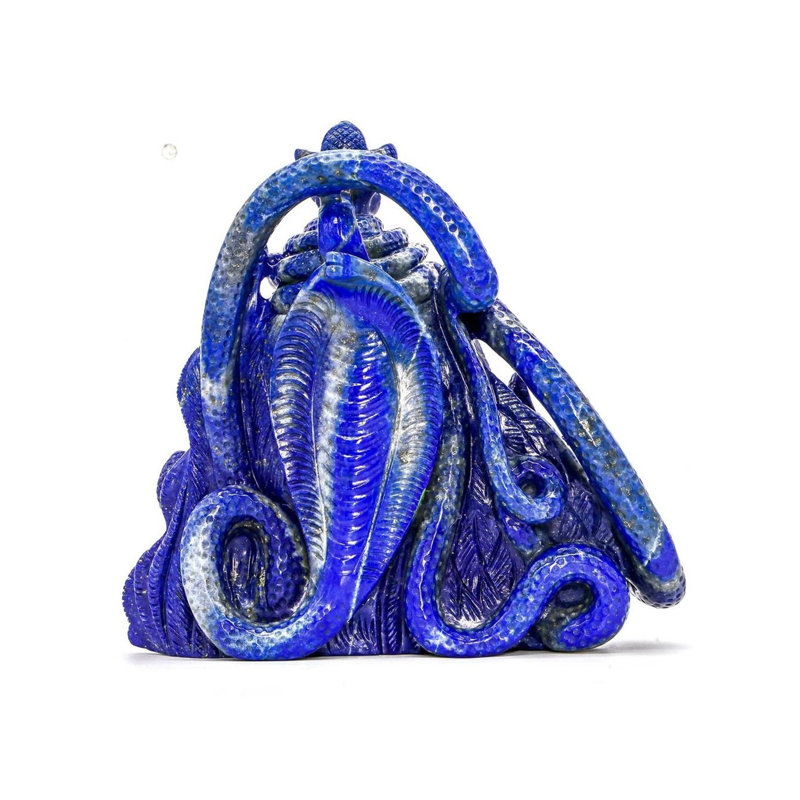 Lord Shiva Head en lapis-lazuli