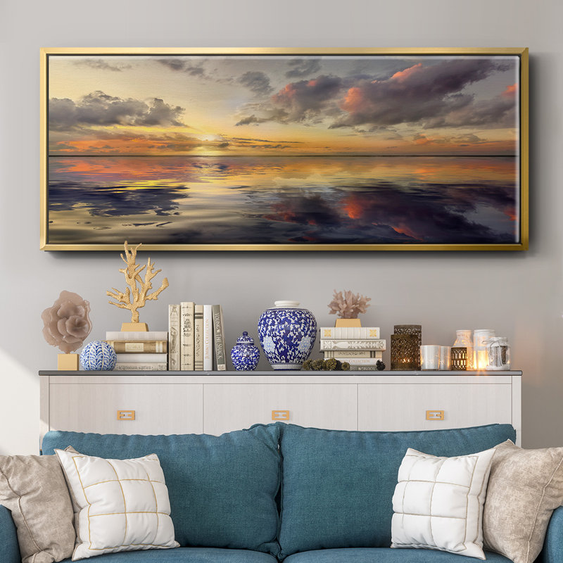 Endless- Framed Canvas, 20" H x 50" W