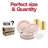 Pink Vintage Disposable Plastic Tableware Set - 120 Settings