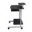 Compact Computer Cart With Storage-1237124391