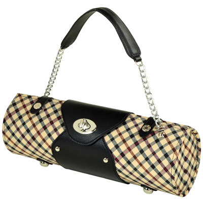 Porte-bouteilles à motif et sac à main