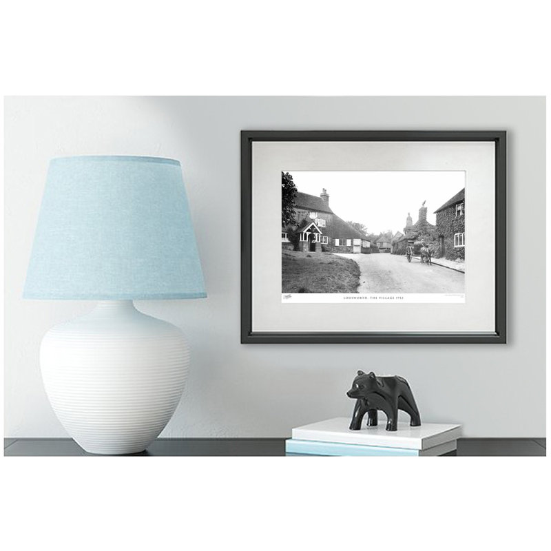Lodsworth, The Village 1912 by Francis Frith - Single Picture Frame Print, 28cm H x 36cm W x 2.3cm D