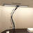 Ahmad Led Desk Lamp With Clamp,architect Desk Lamp For Home Office,24w Ultra Bright With Rgb Atmosphere Lighting,remote Control,5 Color Modes & 5 Dimmable Eye Protection For Monitor Studio Reading,Mother's Day Gift