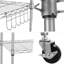 76cm W Metal Shelving Unit with Wheels-116488091