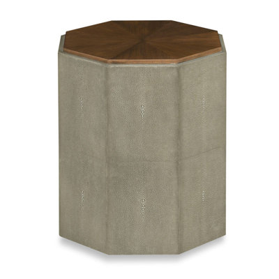 Savoye Block End Table with Storage by Woodbridge Furniture