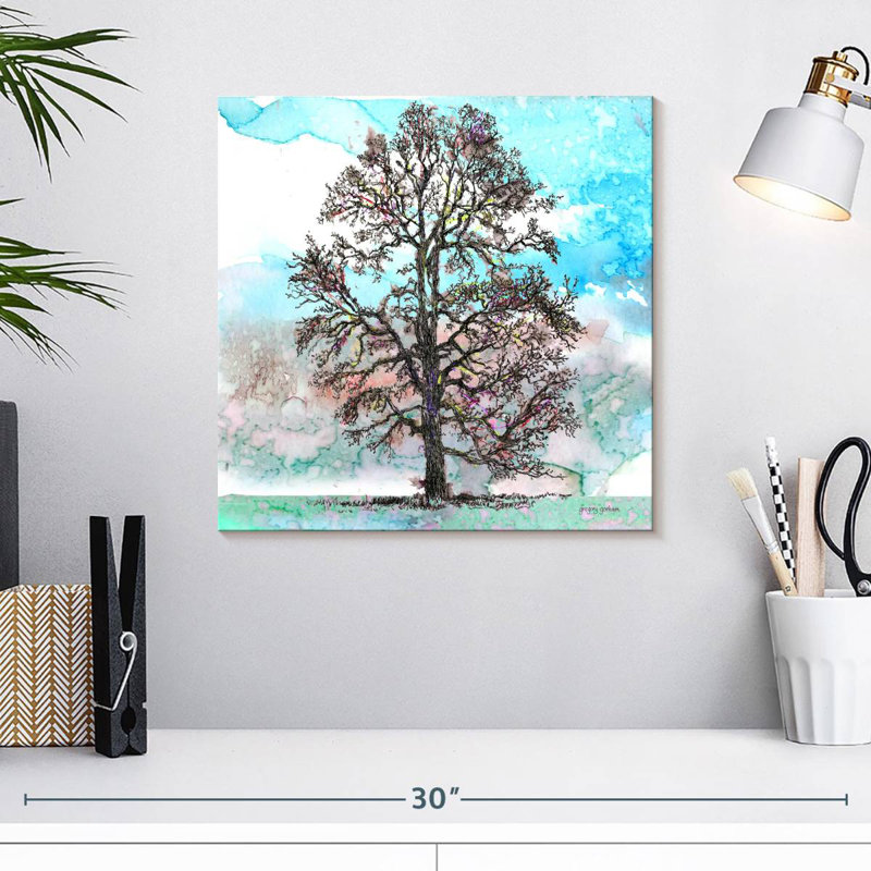 Harnek Tree Line I, H 16 po x l 16 po