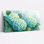 Hydrangea, aquarelle florale, reproduction d'art sur toile tendue sur toile, ensemble de 1