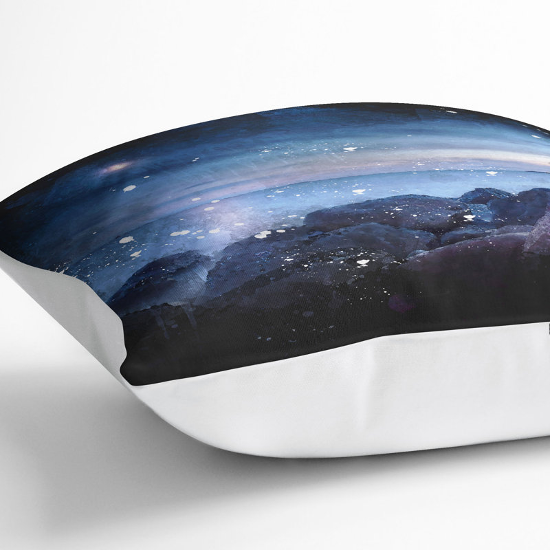 Square Cushion, 55cm H x 55cm W x 20cm D, White