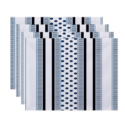 Ferrier Polyester Geometric Rectangle Placemat
